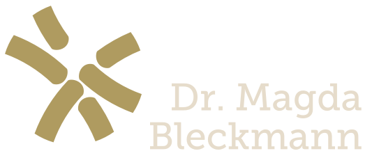 Dr. Magda Bleckmann logo weiss